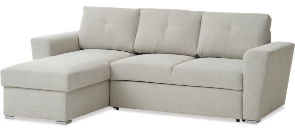 Oxford Sofa Bed with Storage Chaise LHF 